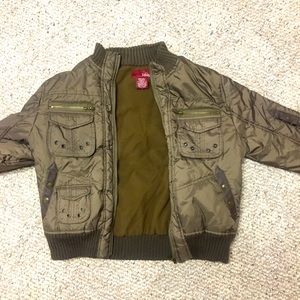Size L, Olive Green bomber jacket Vanity brand